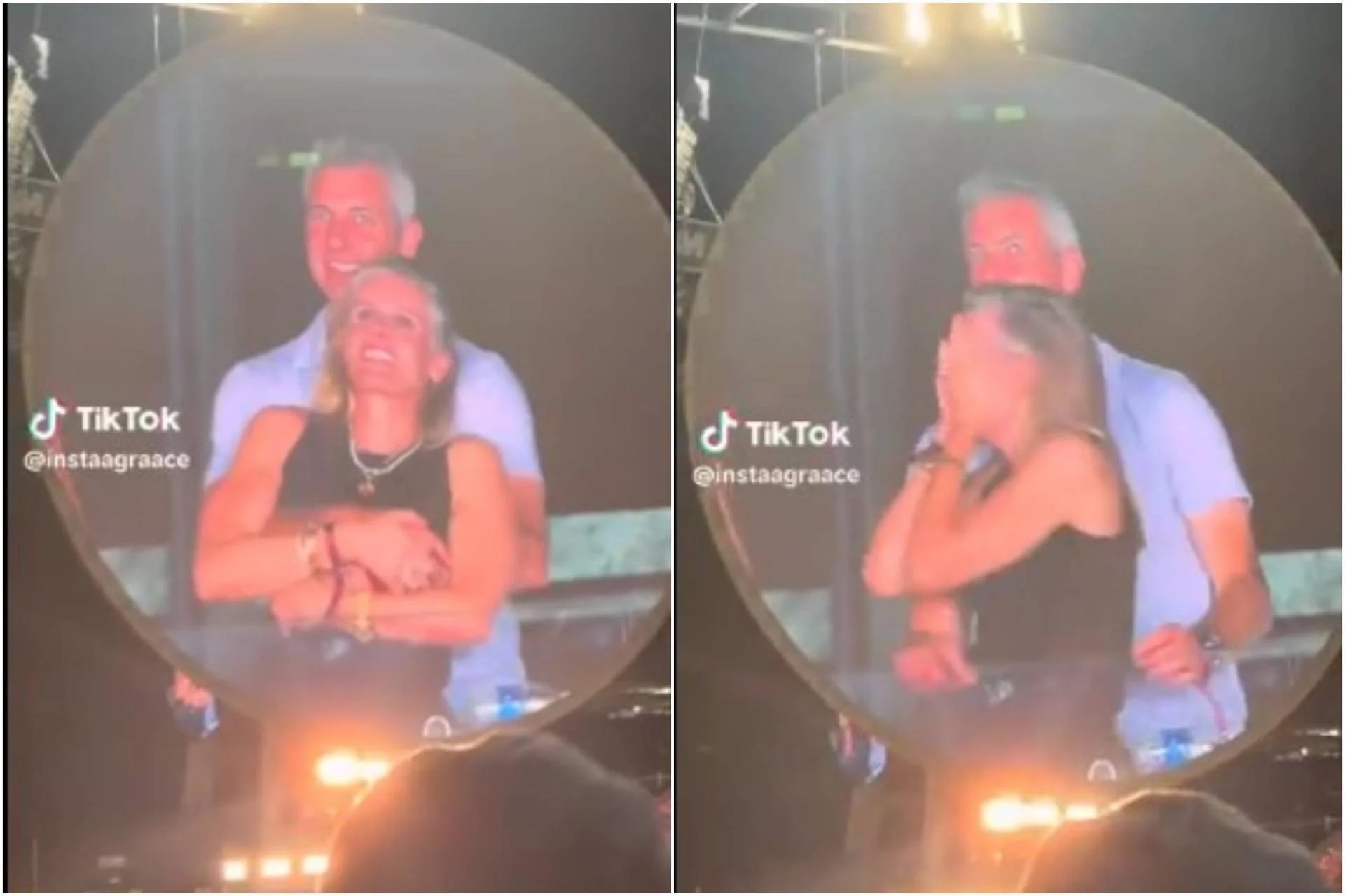 coldplay kisscam