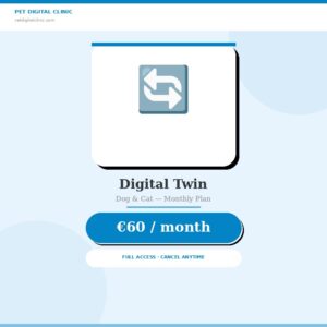 Digital Twin Dog & Cat — Annual Plan · Monthly Payment
