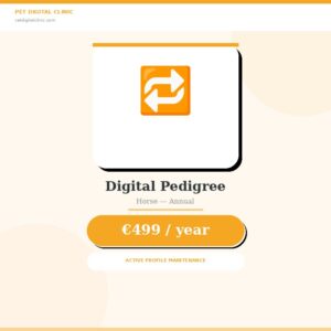 Digital Pedigree Horse — Annual Renewal