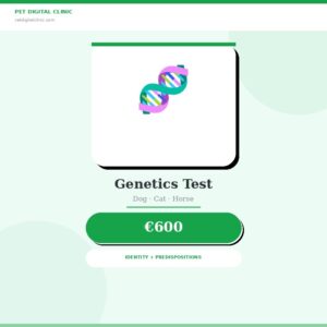 Genetics Test — Dog, Cat or Horse