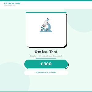 Omica Test · Single — Metabolomic Snapshot