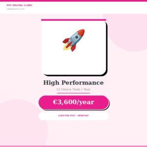 High Performance · 12 Omica Tests per Year